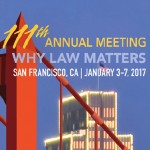 2017 Annual Meeting info with red Golden Gate Bridge in background
