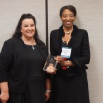 Jill Fraley, Washington and Lee University School of Law, accepts the 2016 AALS Scholarly Papers Competition Award.