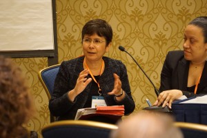 Alicia Alvarez speaking at the 2016 AALS Clinical Conference