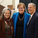 AALS Presidents, 2016-2019: Vicki Jackson, Harvard Law (2019); Wendy Perdue, Dean, Richmond Law (2018); and Paul Marcus, William & Mary Law (2017)