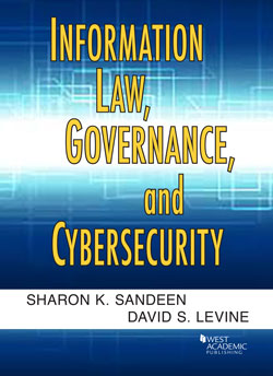 Book Cover-Information Law, Governance and Cybersecurity