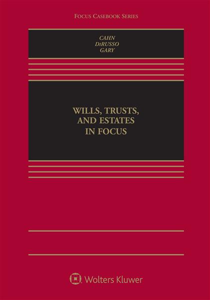 Book Cover-Wills Trust and Estates in Focus