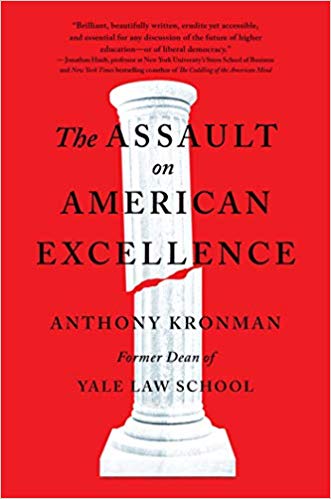 Book Cover-The Assault on American Excellence