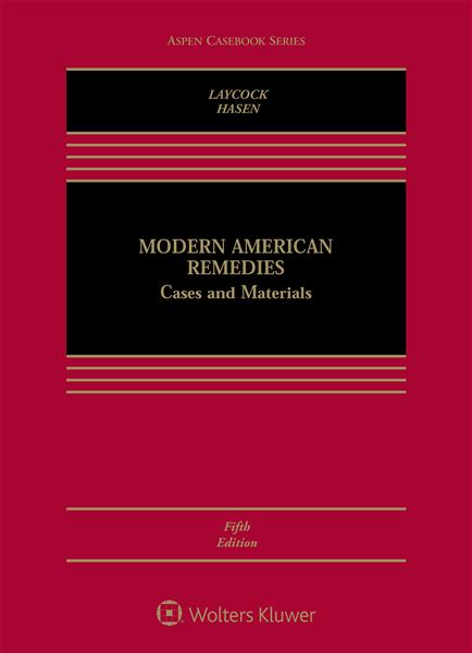 Book Cover-Modern American Remedies: Case & Materials, Fifth Edition