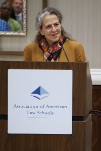 Vicki C. Jackson, AALS President and Thurgood Marshall Professor of Constitutional Law, Harvard Law School