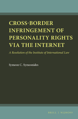Cross-Border Infringement of Personality Rights via the Internet