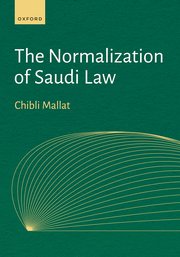 Book Cover - The Normalization of Saudi Law