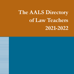 Directory of Law Teachers cover