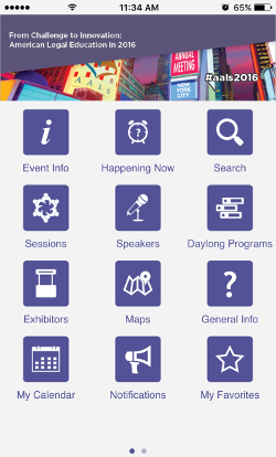 AALS Annual Meeting Mobile App