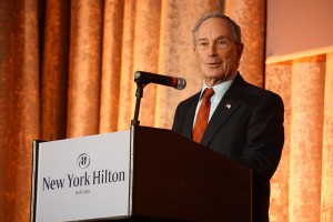 Michael Bloomberg welcomes AALS attendees to New York.