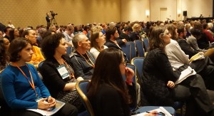 Conference attendees enjoy the Opening Plenary Session.