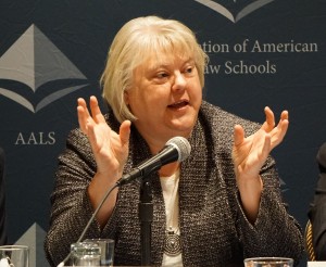 University of Washington School of Law Dean Kellye Y. Testy speaking at the 2016 AALS Annual Meeting