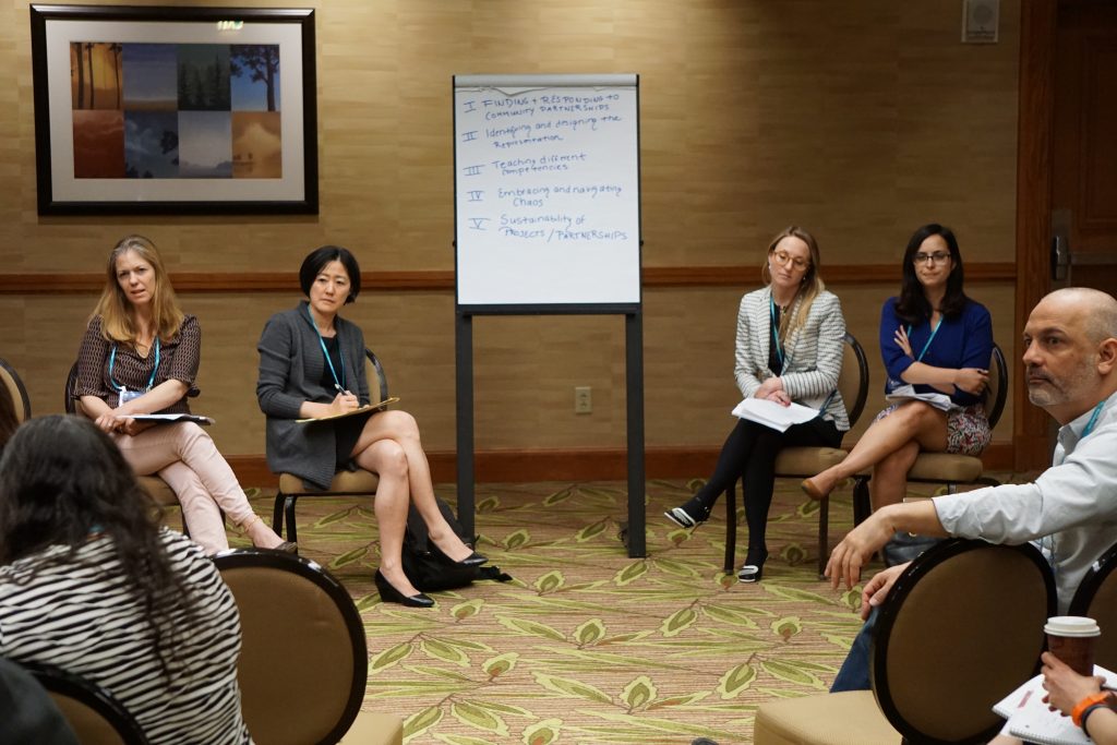 Attendees at the session "Advocacy on Behalf of Communities in Light of Post-Election Needs."