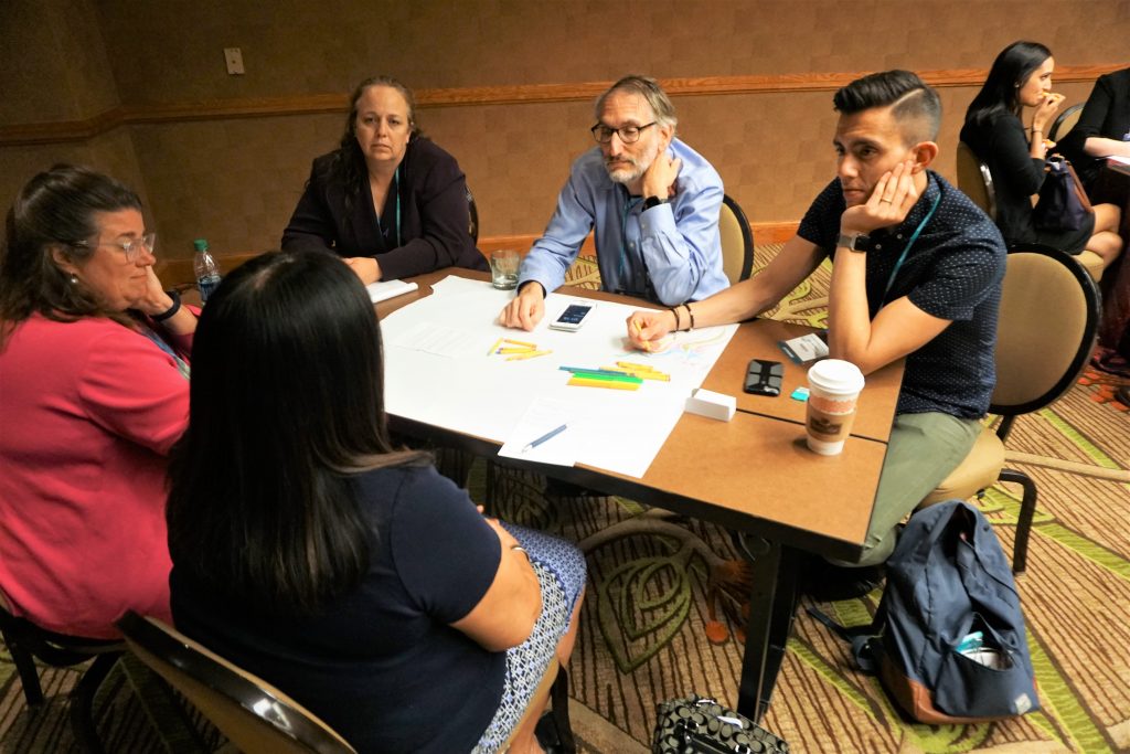 Attendees at the session "Helping Ourselves, Helping Our Students: The Challenges and Benefits of Infusing a Social Justice Perspective into Everyday Clinical Teaching."