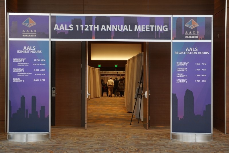 Banner at AALS 2018