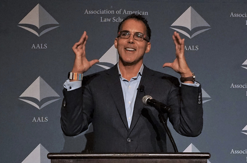 James Forman, Jr., Yale Law School Professor and 2018 Pulitzer Prize winner for his book “Locking Up Our Own: Crime and Punishment in Black America,” delivers the keynote address.