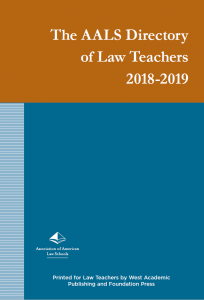 Directory of Law Teachers cover