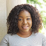 Portrait of Janessa Sambola-Harris, Communications Associate