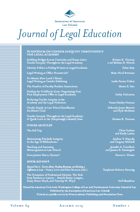 journal of legal education