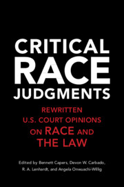 9781316616451 Critical Race Judgments