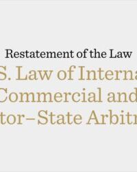 The US Law of International Commercial The US Law of International Commercial