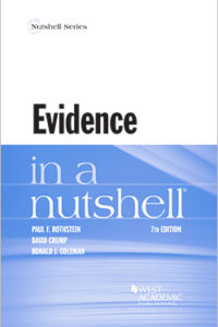 EvidenceNutshell Evidence in a Nutshell book