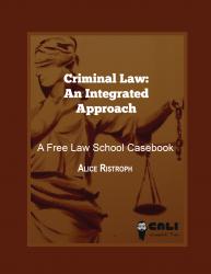 Criminal Law an Integrated Approach Criminal Law an Integrated Approach