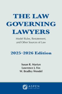 The Law Governing Lawyers The Law Governing Lawyers